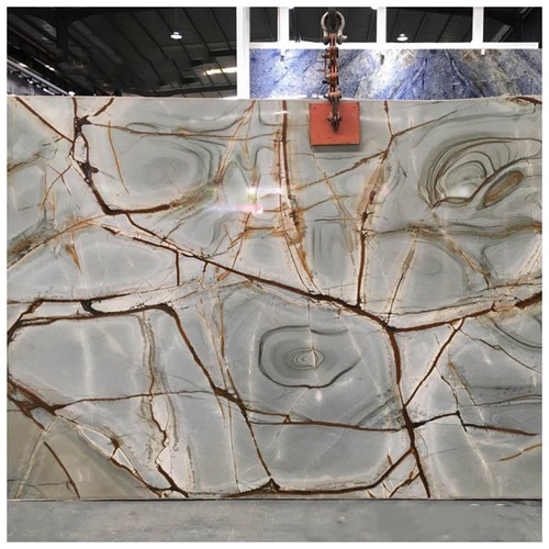 Luxury Brazilian Quartzite Slabs-Roma Blue Luxury Brazilian Quartzite Slabs-Roma Blue