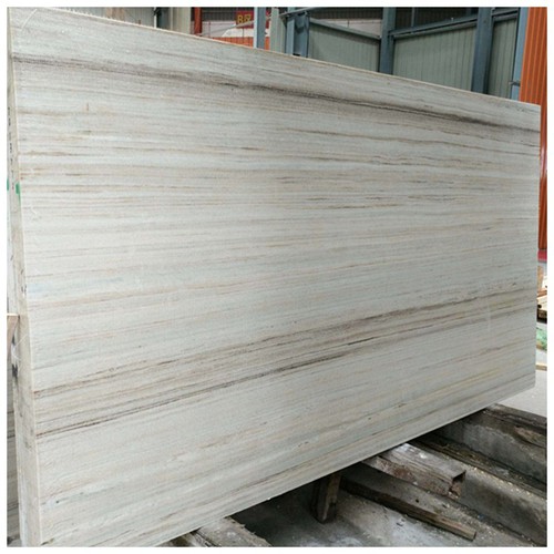 White Crystal Wood Grain Marble Slabs White Crystal Wood Grain Marble Slabs