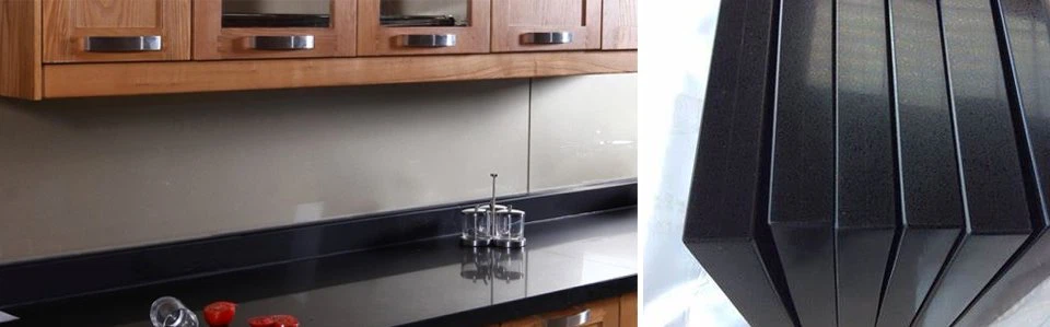 Pure Black Quartz Stone