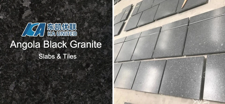 Angola Black Granite Stone Angola Black Granite Stone