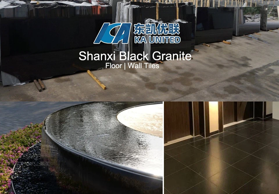 Shanxi Black Granite Slabs and Tiles Factory