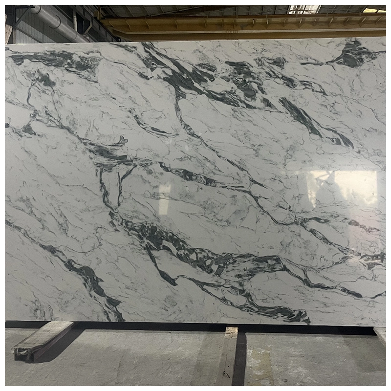 Arabescato White Quartz Slabs Arabescato White Quartz Slabs