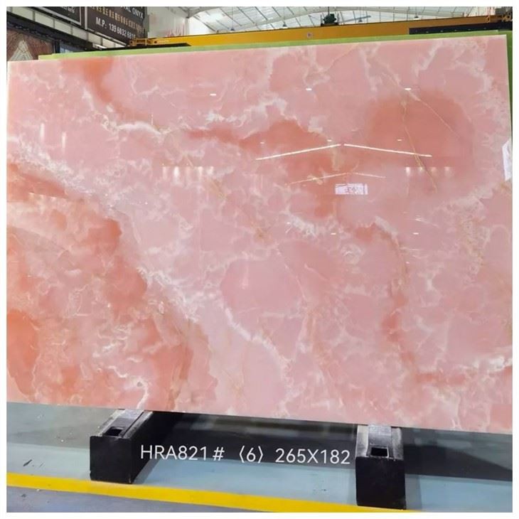 Backlit Pink Onyx