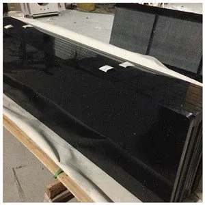 Encimera de cocina de granito Black Galaxy