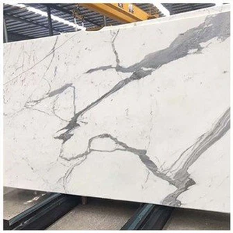 Losa de mármol blanco Calacatta