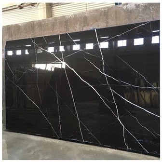 Losas de mármol Nero Marquina