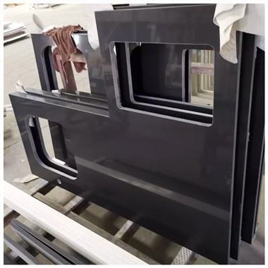 Encimeras de cuarzo negro puro