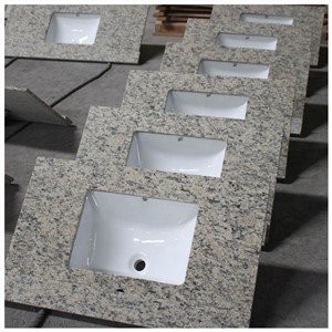 Tocador de granito claro Santa Cecilia