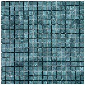 Azulejos de mosaico de mármol Verde Guatemala