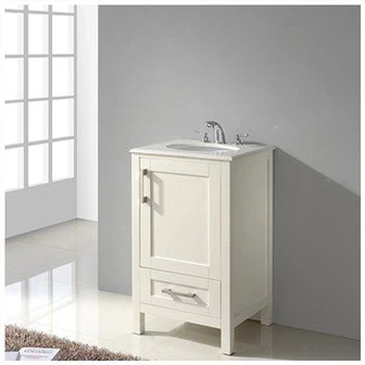 Mueble bajo lavabo independiente blanco