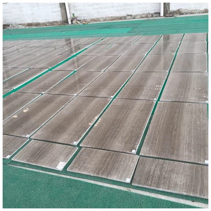 Wooden Grey Marble Floor Tiles
