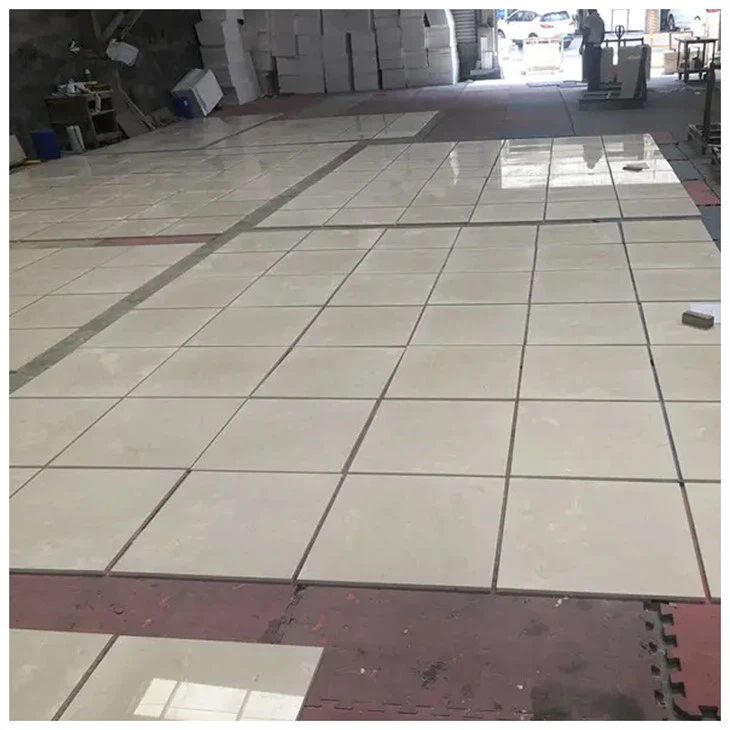 crema marfil polished tile