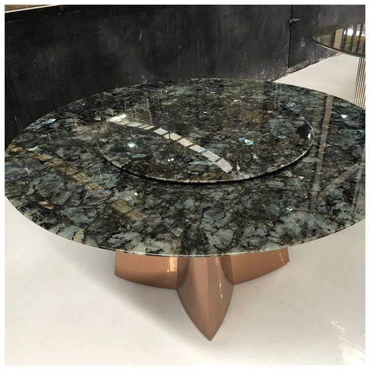 labradorite lemurian granite tables