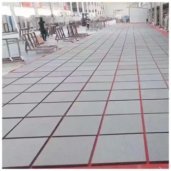 Azulejo de granito negro flameado