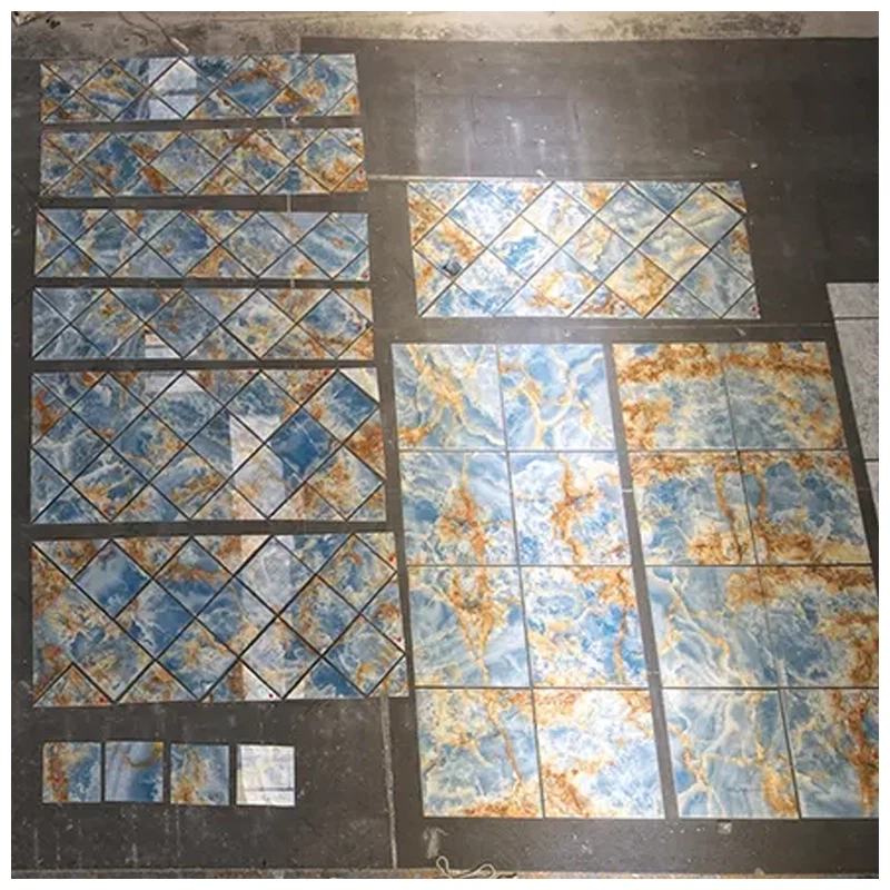Blue Onyx Polished Tiles