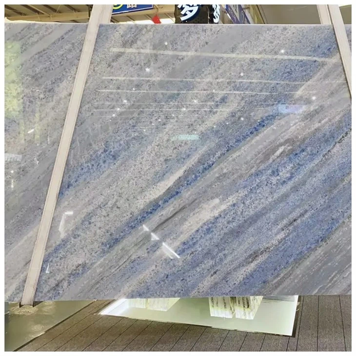 Crystal Blue Marble For Feature Wall