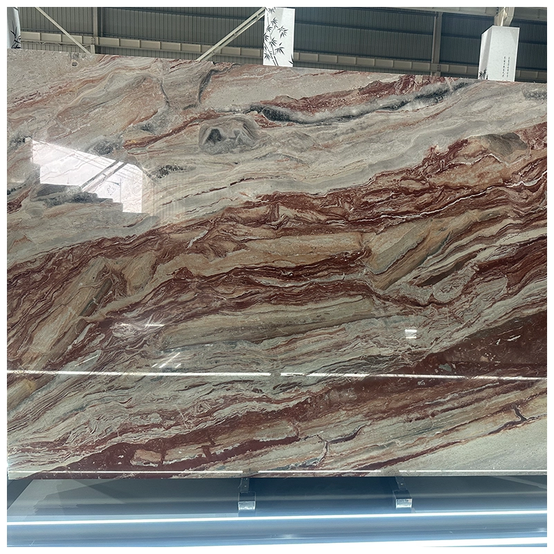 Orobico Rosso Marble Polished Slab