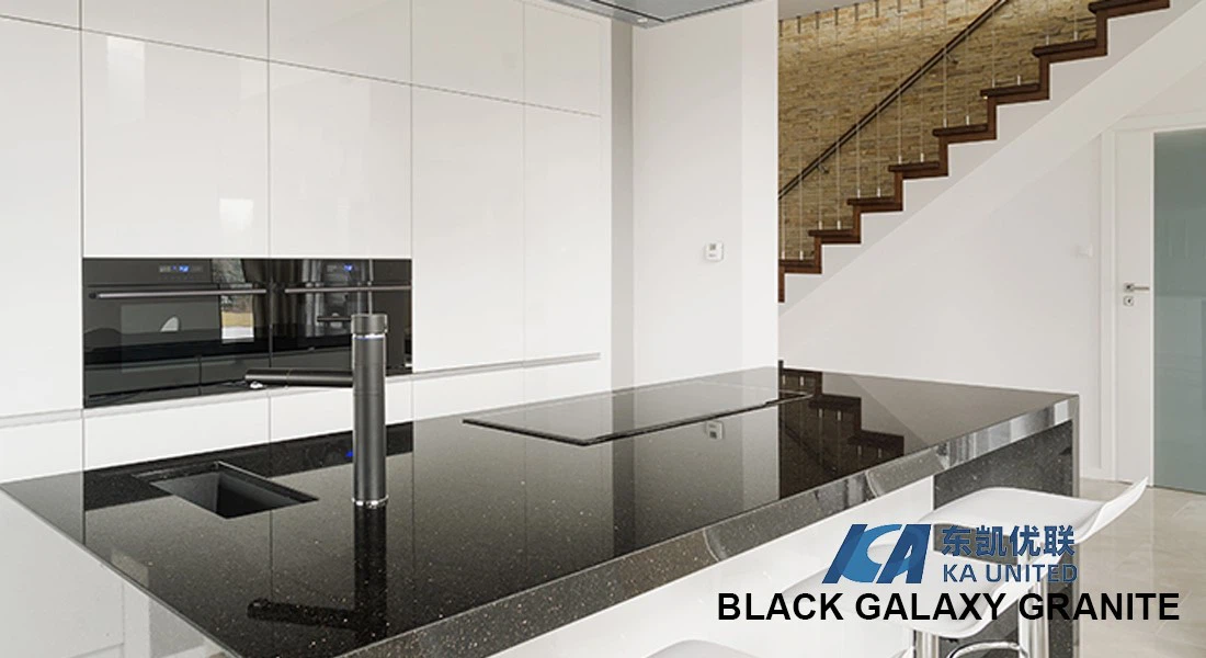 Black Galaxy Granite Kitchen Tops Factory KA UNITED Black Galaxy Granite Kitchen Tops Factory KA UNITED