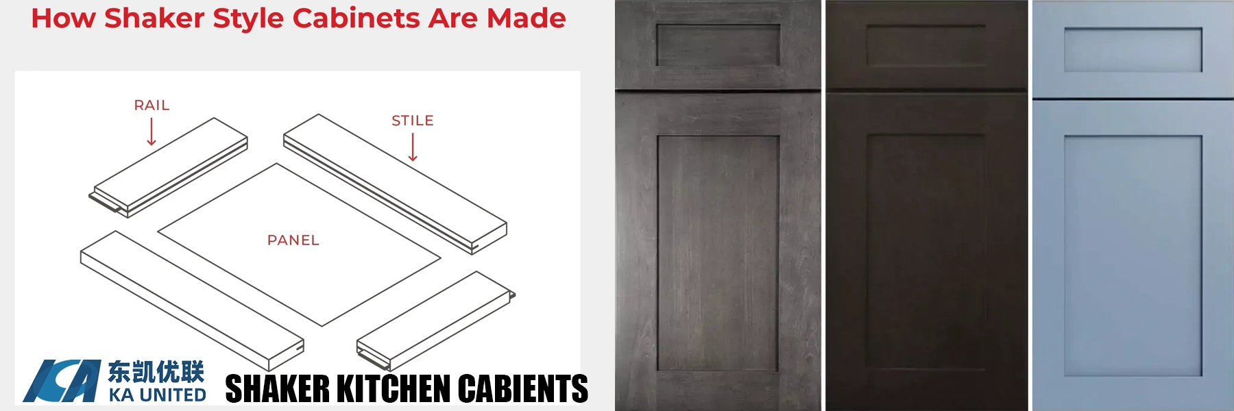 How Shaker Cabinets Made-KA UNITED Cabinet Factory How Shaker Cabinets Made-KA UNITED Cabinet Factory