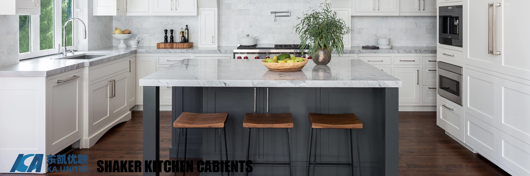 Modern Shaker Kitchen Cabinets-KA UNITED Modern Shaker Kitchen Cabinets-KA UNITED