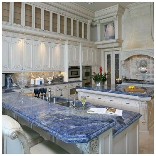 Azul Bahia Granite Kitchen Countertop Fabricator in China-KA UNITED Azul Bahia Granite Kitchen Countertop Fabricator in China-KA UNITED