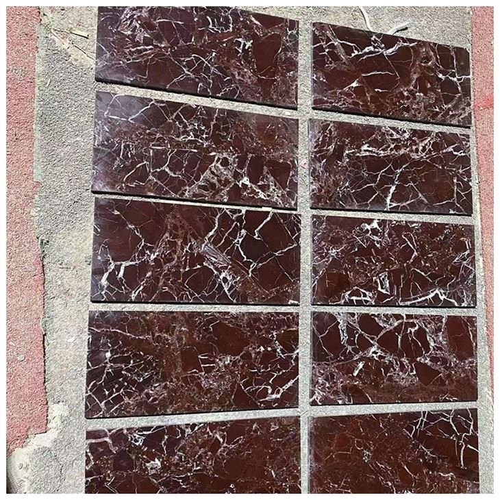 Azulejos de mármol Rosso Levanto