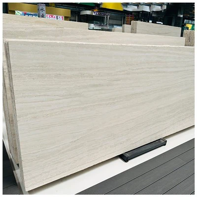 Losas de travertino de marfil