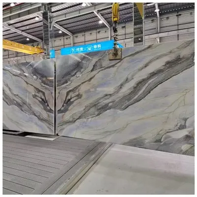 Cuarcita azul océano