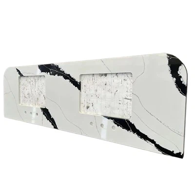 Cuarzo blanco panda